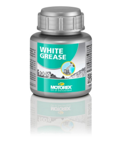 MOTOREX WHITE GREASE 628 100GR (WHITE LITHIUM GREASE NLGI 2) REX304850