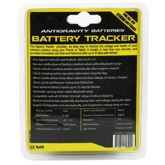 Antigravity Battery Tracker (LITHIUM) AG-BTR-1 #2