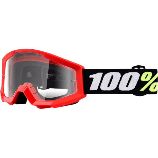 100% Strata Mini Goggles RD/CL 50033-00002