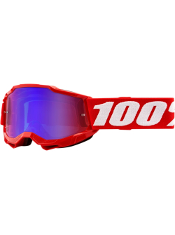100% Youth Accuri 2 Goggles RD MIR RD/BL 50025-00002