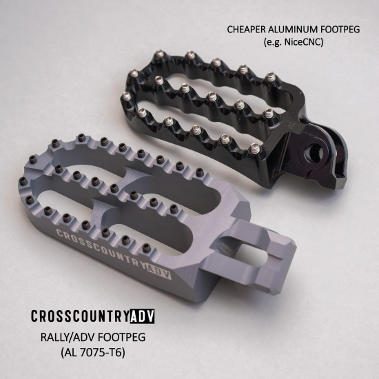 Rally/ADV Footpegs by CrossCountryADV #4