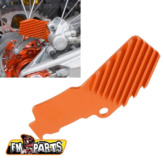 Fm-Parts Cooler Rear Caliper KTM/HSQ 2008-2022 (Orange * Blu #1
