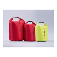 SW-MOTECH Drypack storage bag set. 4/8/13 l. Yellow/red. Waterproof. Roll closure. BC.WPB.00.017.10000
