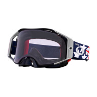 OAKLEY AIRBRAKE MX Goggle 0OO7046 Troy lee designs red white blue wings 7046F2