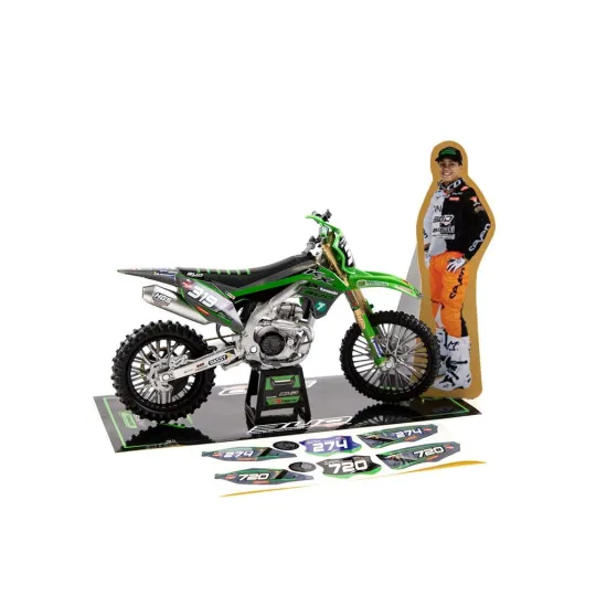 Miniature Motocross Kawasaki KX450F Q.M.Prugnieres #1