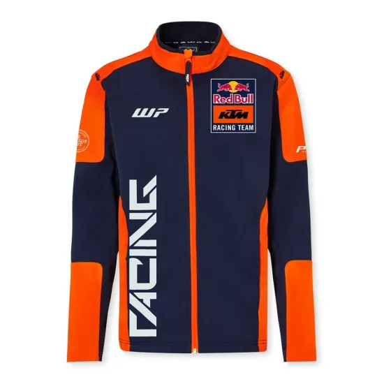 Red Bull KTM Official Teamline 2024 Softshell Jacket (Navy) M-168406-2XL
