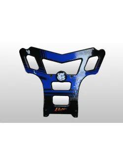 AXP Baxper HDPE Front bumper - Black/Blue Yamaha YFZ450R AX1207