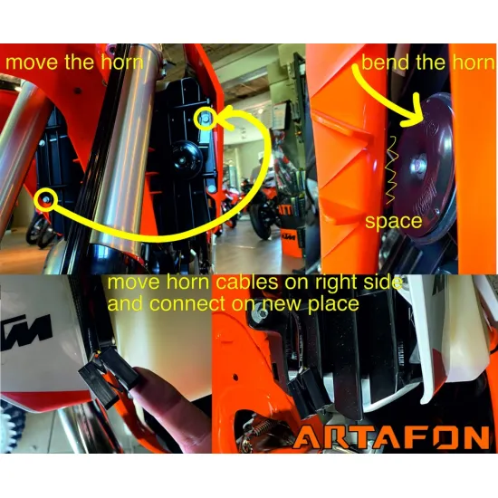 ARTAFON KTM HUSQVARNA Gas Gas 2025-2024 TBI Radiator protect #2