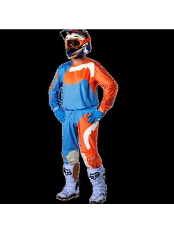 Fox Flexair Hifeye Motocross Pants (Blue-Orange) 19413-009-32