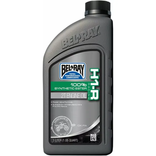 BEL-RAY H1-R Racing 100% Synthetic Ester 2T Engine Oil 1L 99280-B1LW
