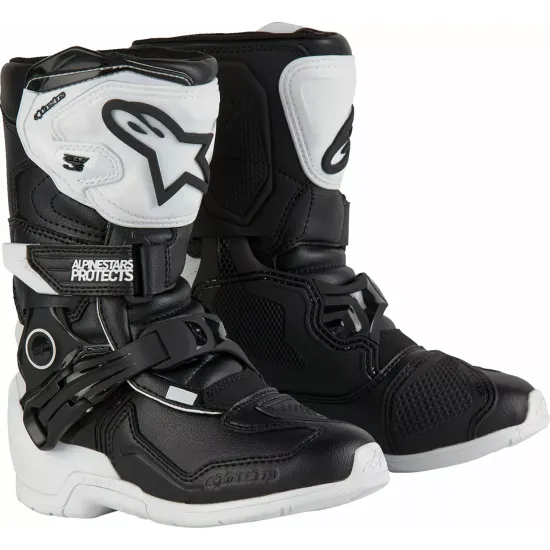 Alpinestars Tech 3S Toddler Motocross 2024 Boots (White-Black) 2014524-21-13