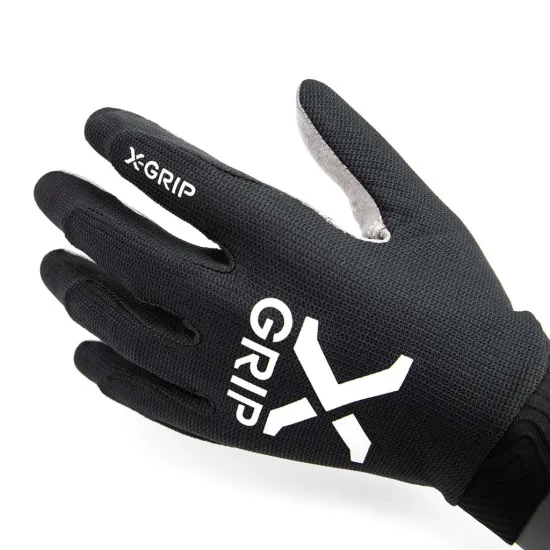 X-GRIP Gloves Titanium black/white XG-2830-001 #7