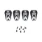 ACERBIS SET BUCKLE WHOOPS AC 0025923