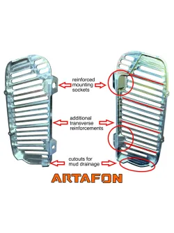 ARTAFON KTM HUSQVARNA Gas Gas TBI 2025-2024 Radiator guards RG15