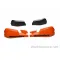 BARKBUSTERS VPS MX Handguard Plastic Set Only White/Black Deflector VPS-003-01-**