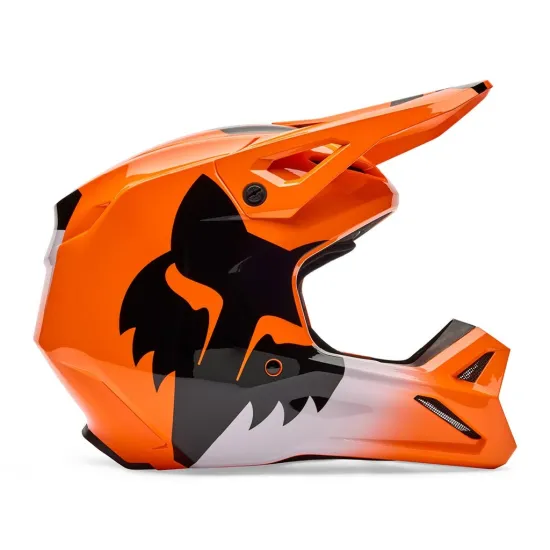 FOX Motocross Helmet Youth V1 Shield MIPS ECE22.06 #2