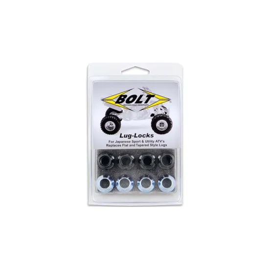 RTECH LUG-LOCKS BLACK - 2005LUGB