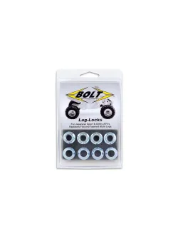 RTECH LUG-LOCKS SILVER - 2005LUGS