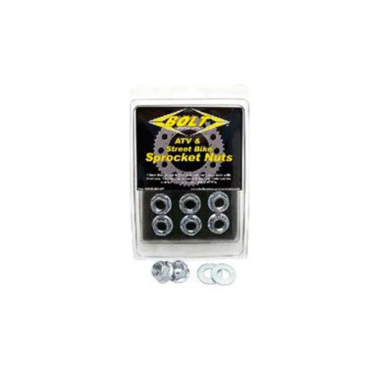 RTECH ATV & SPORTBIKE SPROCKET NUTS - 2006SSNUT