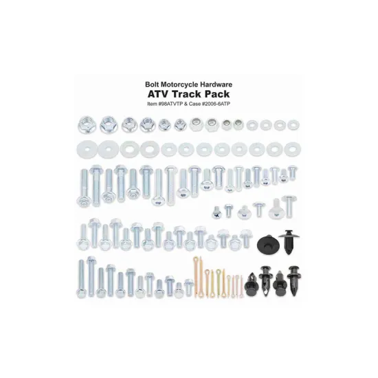 RTECH ATV TRACK PACK 6-KITS - GALVANIZED - 20076ATP