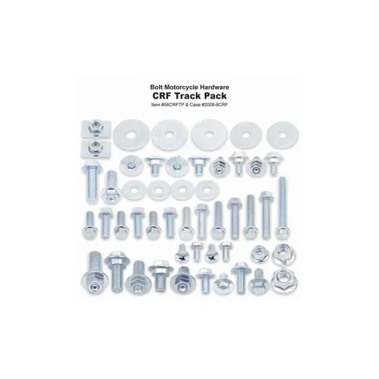 RTECH GALVANIZED CRF BOLT TRACK PACK - 20081CRF