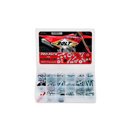 RTECH JAPANESE OFF-ROAD METRIC BOLT KIT - 2021-CRFPP