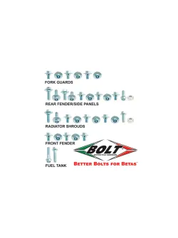 RTECH BODY WORK FASTENERS-BETA - BET-1300124