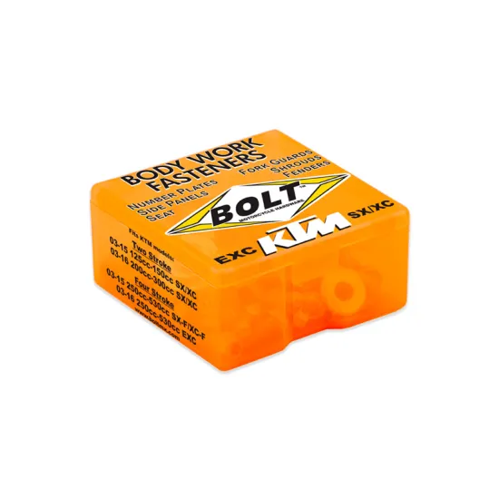 RTECH KTM BOLT FULL PLASTICS FASTENER KIT - KTM-PFK1