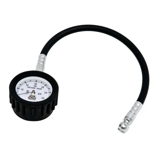 RTECH DIAPHRAGM TYRE GAUGE WITH RUBBER HOSE - MANOMETRO01