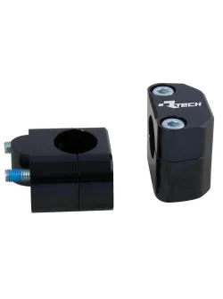 RTECH BAR MOUNTS D22=>D28 H+25 MM-SCREWS INCL. - R-COLL0NR1028