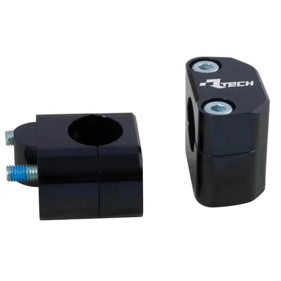 RTECH BAR MOUNTS D22=>D28 H+25 MM-SCREWS INCL. - R-COLL0NR1028