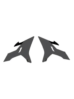RTECH RADIATOR SCOOPS - R-CVYZ0GR0016