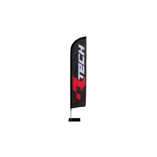 RTECH RTECH FLAG 200X50CM WITH METAL BASE AND WATERBAG - R-FLAGRTECH01