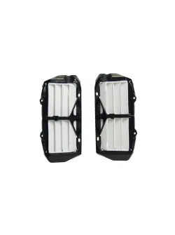 RTECH OVERSIZE REINFORCED RADIATOR LOUVERS (2 PCS) - R-GRKTMBN0019