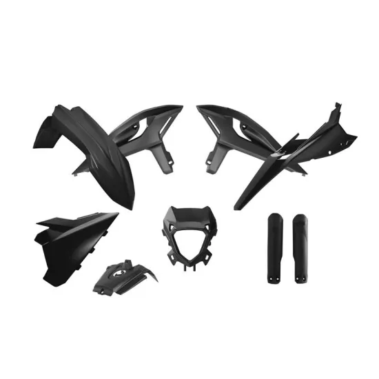 RTECH ENDURO FULL PLASTIC KIT WITH FORK PROTECTORS - R-KITBET-NR0-225