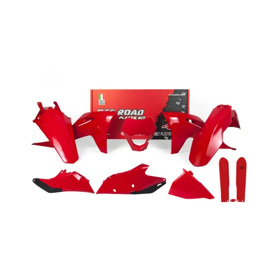 FULL PLASTIC KIT 7 PCS WITH FRONT HEADLIGHT PLASTIC & FORK PROTECTORS