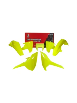 RTECH PLASTIC KIT 5 PCS WITH HEADLIGHT PLASTIC - R-KITHSQ-GF0-517