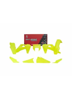 RTECH PLASTIC KIT 6 PCS WITH FRONT HEADLIGHT PLASTIC - R-KITHSQ-GF0-520