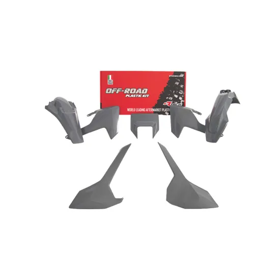RTECH PLASTIC KIT 5 PCS WITH HEADLIGHT PLASTIC - R-KITHSQ-GR0-517
