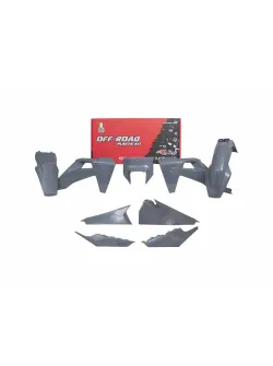 RTECH PLASTIC KIT 6 PCS WITH FRONT HEADLIGHT PLASTIC - R-KITHSQ-GR0-520