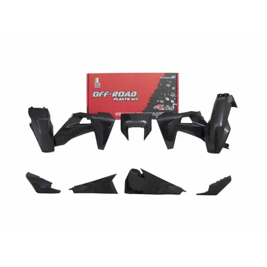 RTECH PLASTIC KIT 6 PCS WITH FRONT HEADLIGHT PLASTIC - R-KITHSQ-NR0-520