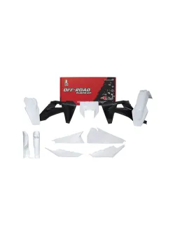 FULL PLASTIC KIT 7 PCS WITH FRONT HEADLIGHT PLASTIC & FORK PROTECTORS