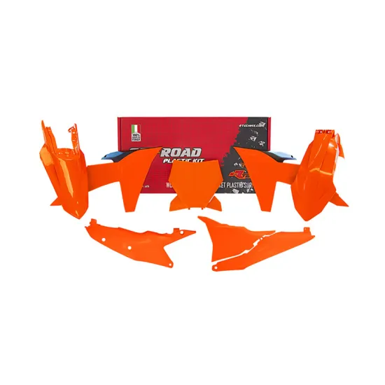 RTECH PLASTIC KIT 6 PCS WITH LEFT AIRBOX COVER - R-KITKTM-AN0-023