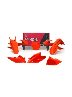 RTECH PLASTIC KIT 6 PCS WITH LEFT AIRBOX COVER - R-KITKTM-AN0-516