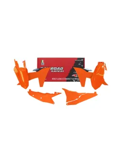 RTECH PLASTIC KIT 5 PCS WITH LEFT AIRBOX COVER - R-KITKTM-AR0-524