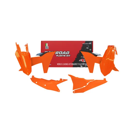 RTECH PLASTIC KIT 5 PCS WITH LEFT AIRBOX COVER - R-KITKTM-AR0-524