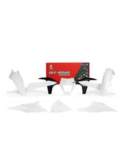 RTECH PLASTIC KIT 6 PCS WITH LEFT AIRBOX COVER & HEADLIGHT PLASTIC - R-KITKTM-BN2-520