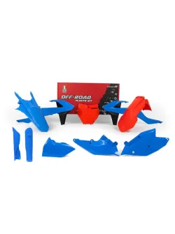 FULL PLASTIC KIT 7 PCS WITH LEFT AIRBOX COVER & FORK PROTECTORS