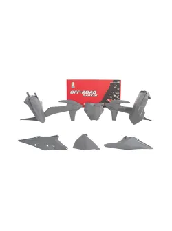 RTECH PLASTIC KIT 6 PCS WITH LEFT AIRBOX COVER - R-KITKTM-GR0-599