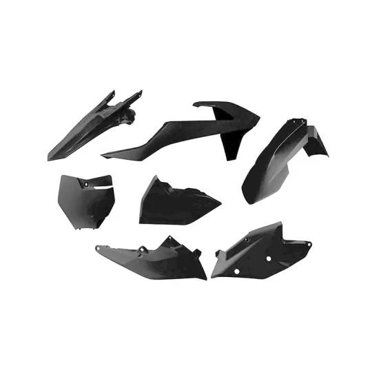 RTECH PLASTIC KIT 6 PCS WITH LEFT AIRBOX COVER - R-KITKTM-NR0-516